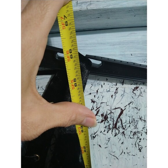 Windsor Maxi Sleeveless Velor Lace Back Dress Black Sm Y2K Wimsygoth Vintage... - Picture 13 of 16